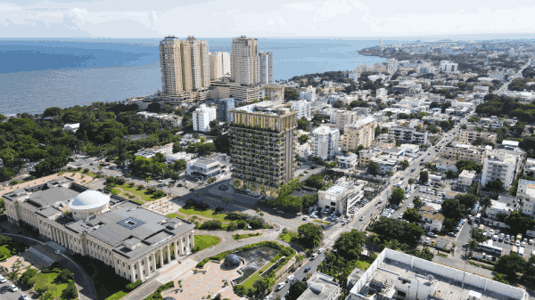 Vista aerea de apartamentos en c Santo Domingo